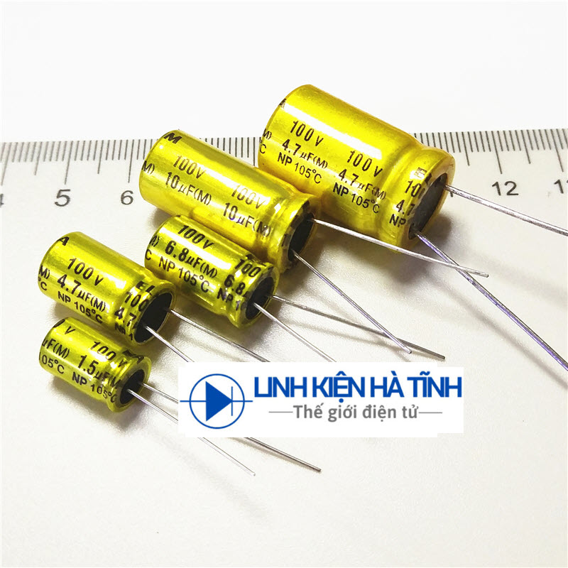 4.7UF 100V Tụ phân tần gắn loa treble Elna các loại